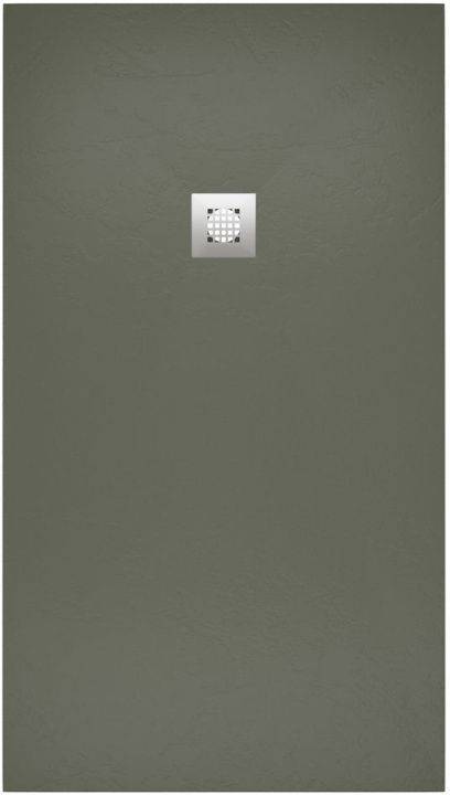 Поддон для душа Allen Brau Priority 8.31010-CGM без накладки, олива, 1600х800