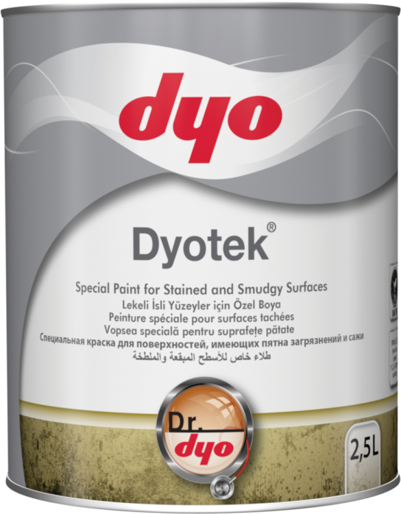 Краска блокирующая против пятен и копоти DYO Dyotek 0.75 л