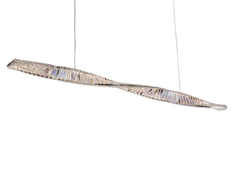 Подвесная светодиодная люстра Newport Crystal 8244N/160 chrome