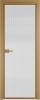 Межкомнатная дверь Profil Doors 1 AX цвет профиля Золото, стекло безопасное 6 мм мору осветленное 700x2000