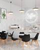 Набор из 4 стульев Stool Group Frankfurt Y863 black X4 черный фото 3