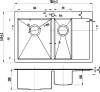 Мойка кухонная Zorg Inox R 5178-2-L фото 2