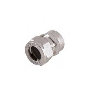 Муфта Lavita V/S (F) 50x2, труба-вн.резьба, никелированная
