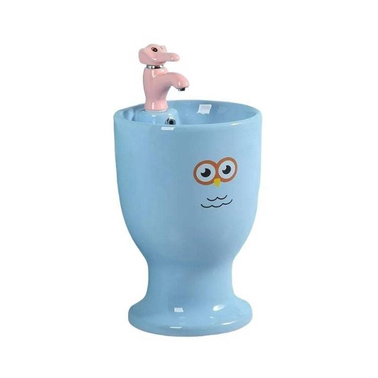 Раковина Gid Aventura 69914 Nb193-BU 37 см, голубая