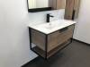 Тумба с раковиной Comforty Бонн 90 00-00003466 дуб темный фото 7
