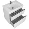 Тумба с раковиной Dreja Grace Plus 60 с опорами, белый глянец фото 11