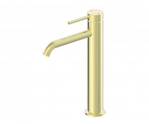 Смеситель для раковины Wonzon & Woghand WW-88239017-BG высокий, брашированное золото