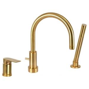 Смеситель Remer Infinity I07BG брашированное золото