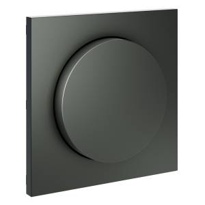 Лицевая панель для светорегулятора поворотно-нажимного Voltum S70 VLS002006 титан