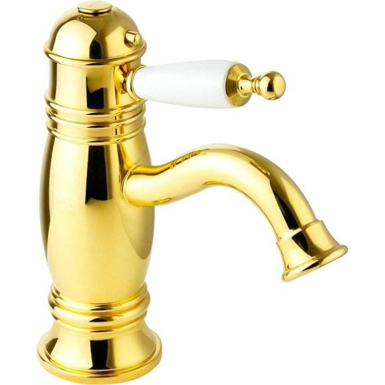 Смеситель для раковины Migliore Oxford 19175 золотой