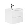 Тумба с раковиной BelBagno Acqua-700-2C-SO-BL 70 Bianco Lucido