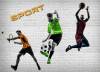 3D Фотообои Artegrafico «Спортивный коллаж» SP-035 акварель