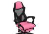 Кресло компьютерное Woodville Brun 15731 pink, black фото 7