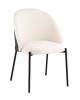 Стул Stool Group Adelinde DC1153-2 AT3228-22 +PU808-13 бежевый с зеленой экокожей