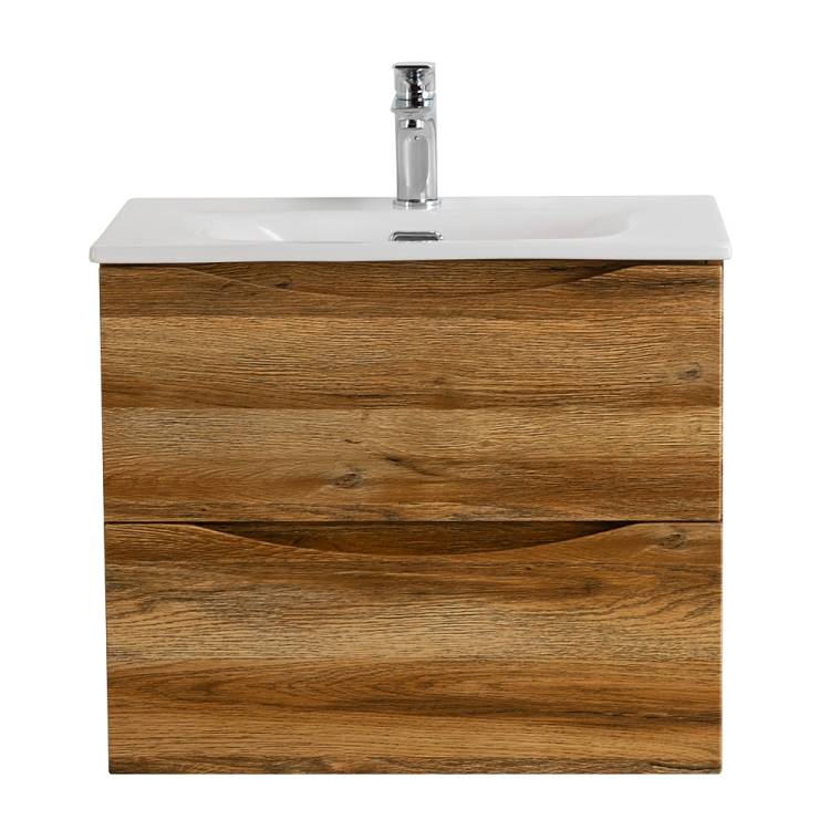 Тумба под раковину BelBagno MARINO-CER-MINI-500-2C-SO-RR-P подвесная, Rovere Rustico, 49.6x39