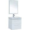 Мебель для ванной Aquanet Nova 60 2 ящика, белый глянец
