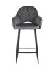 Стул полубарный Stool Group Венера MC16-2YSC VELVET HLR-21 DUAL серый фото 3