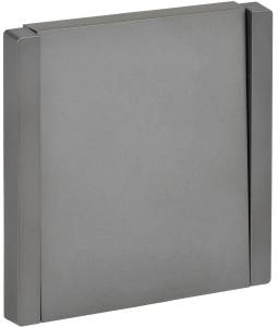 Выключатель 1-клавишный IEK Forte&Piano FP-V10-0-10-1-K46 сталь