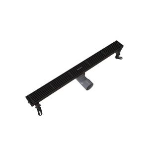 Душевой трап Knotlor Шторм SDRW0600LBL матовый черный, 60 см