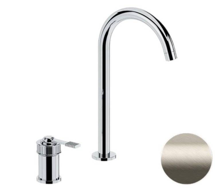 Смеситель для раковины Remer Atelier AL57LXV сталь