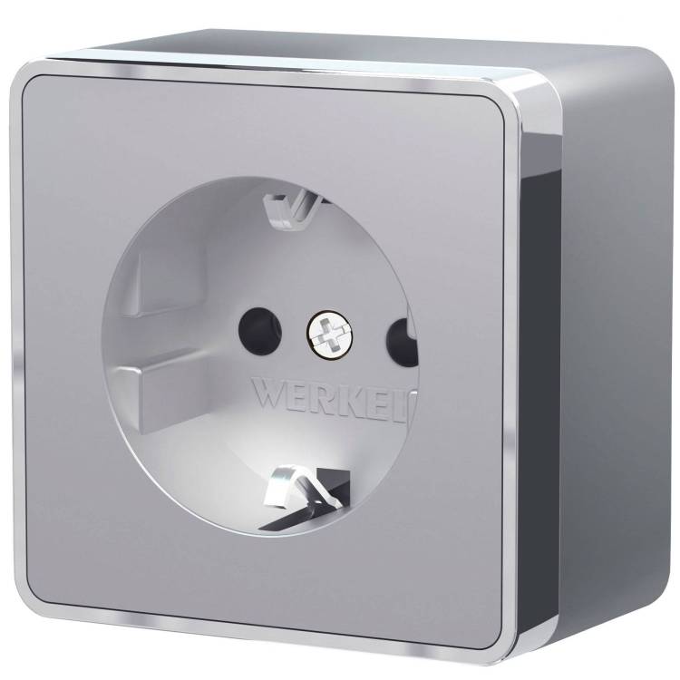 Розетка с заземлением Werkel Gallant W5071006