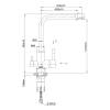 Смеситель для кухни Lemark Expert LM5061RGN с подключением к фильтру с питьевой водой Розовое Золото фото 2