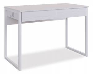 Стол письменный Mebelson Юниор SMU-01.2745 белое дерево/белый муар