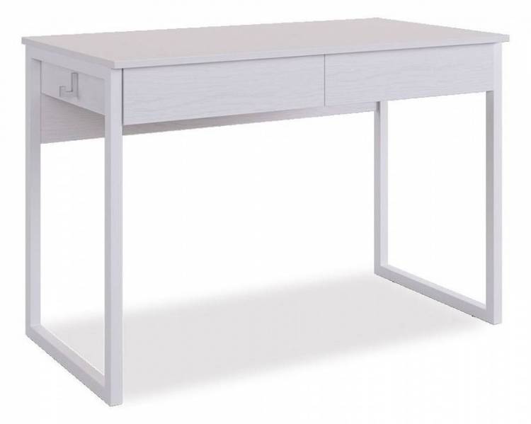 Стол письменный Mebelson Юниор SMU-01.2745 белое дерево/белый муар
