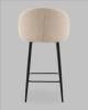 Стул полубарный Stool Group Ханнингем vd-hanningem-pf-beige бежевый, велюр фото 5
