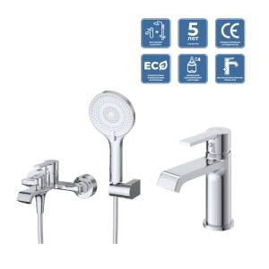 Душевой комплект BelBagno Aurora AURORA-VASM/LVM-CRM хром