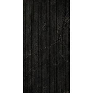 Керамогранит La Fabbrica Ceramiche Noble Stone 199034 Dark 3D Stripes Nat Ret 60x120