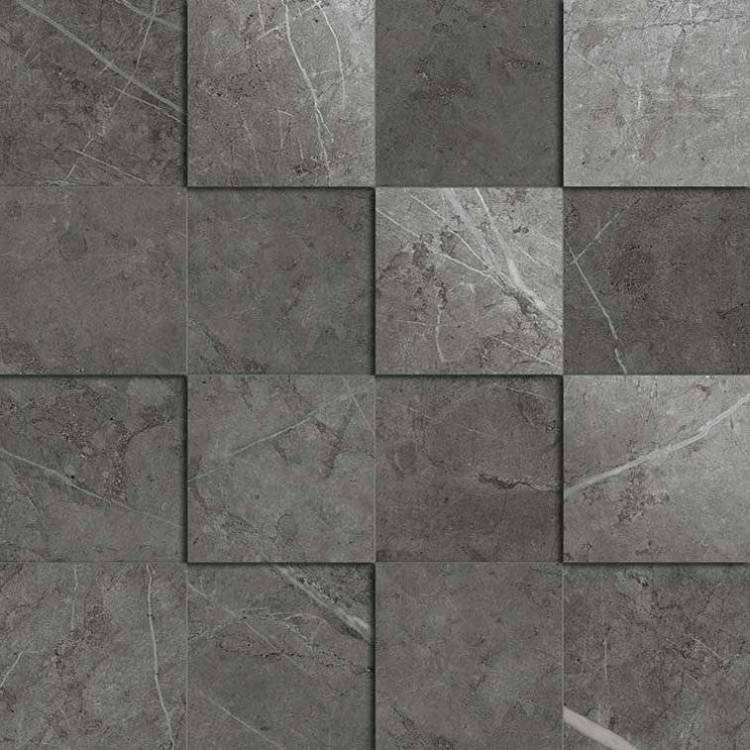 Мозаика Italon Шарм Эво 620110000055 Антрачит 3D 30x30