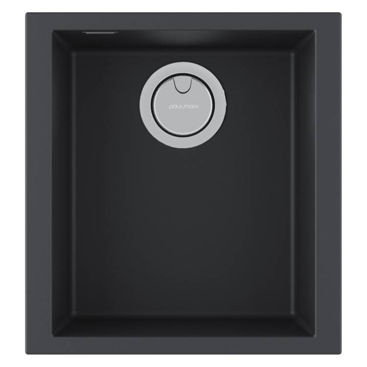 Мойка кухонная Paulmark Neo Classic 41 PM964144-AN Антрацит, 41x43.5