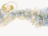 Фреска Ortograf Artline 34543 Blue fusion Кракелюр Золото FK-G