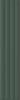 Керамическая плитка Dna Tiles Plinto Out Green Matt 10.7x54.2