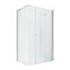 Душевое ограждение NEW TRENDY NEW SOLEO PLUS складные двери R 110x120x195 K-0630 (хром)