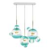 Подвесной светодиодный светильник Loft IT Bolle 2027-D3 Blue