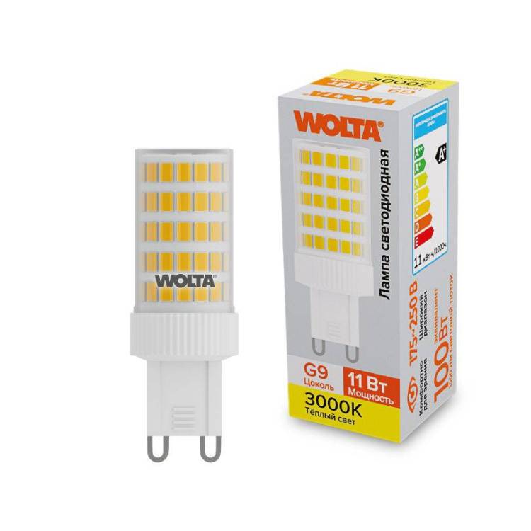 Светодиодная лампа Wolta WSTD-JCD-11W3KG9-C