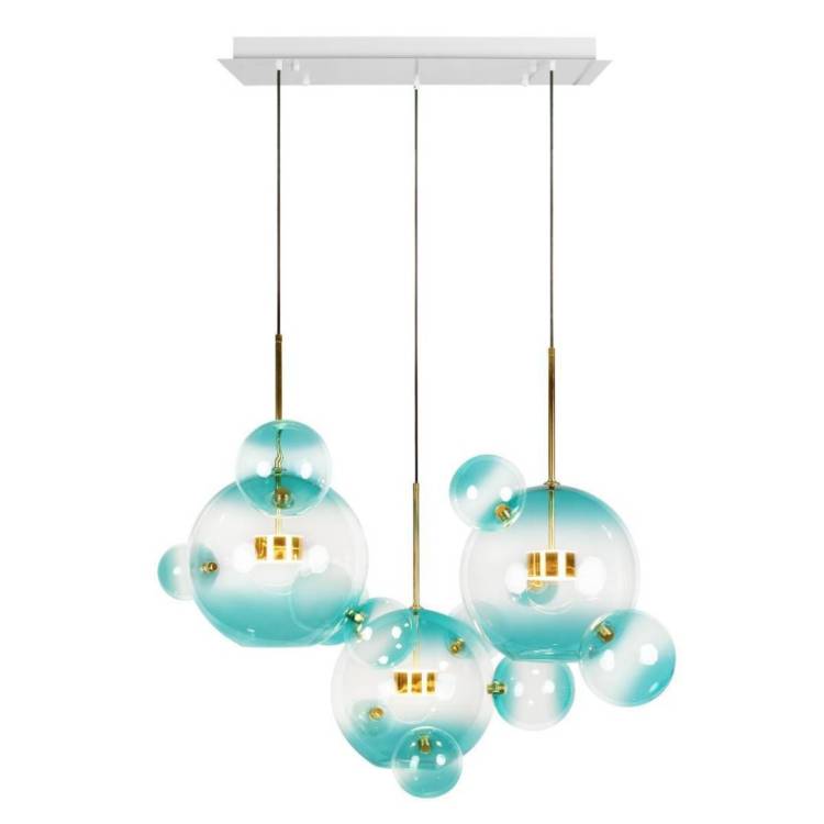 Подвесной светодиодный светильник Loft IT Bolle 2027-D3 Blue