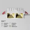 Встраиваемый светильник Technical Alfa LED DL043-02-10W4K-SQ-W-1 фото 3