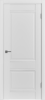 Межкомнатная дверь Владимирская Фабрика Дверей экошпон VFD Emalex EC 2, глухая, белый Ice 700x2000
