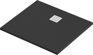 Поддон для душа Good Door Essentia 80x100, с сифоном, черный