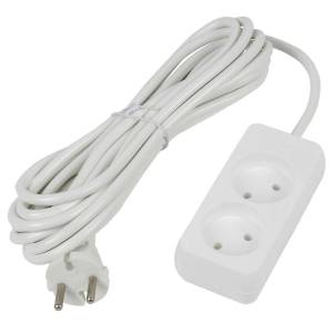 Удлинитель Uniel Ultra S-CU2-5 White