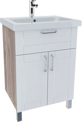 Тумба для комплекта IDDIS New Sena 60, напольная, белая, дерево