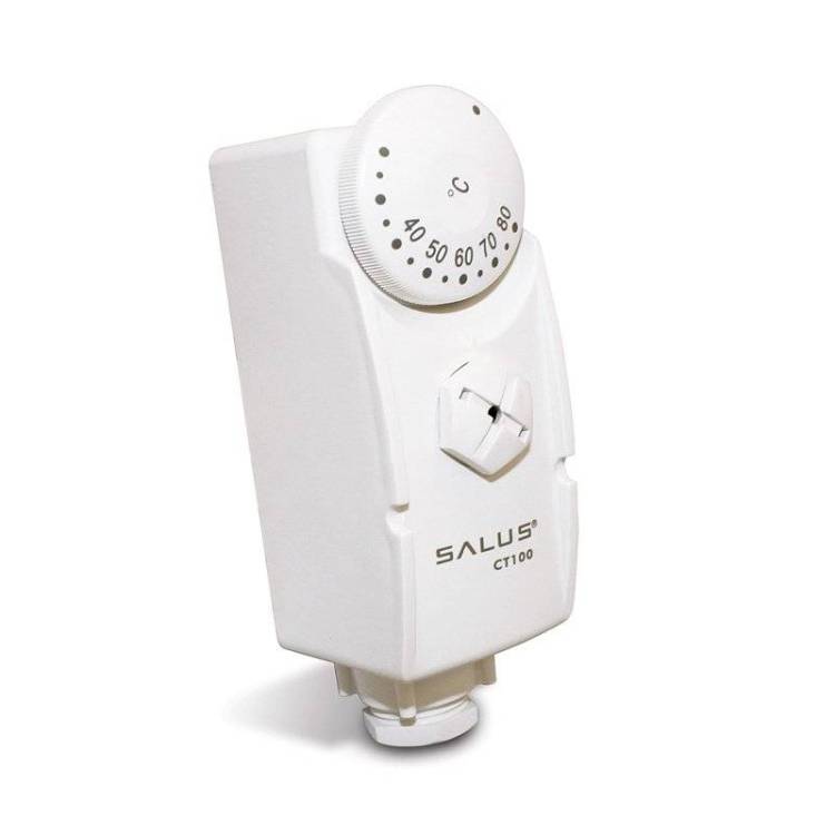 Термостат Salus Controls AT10 электрический, накладной