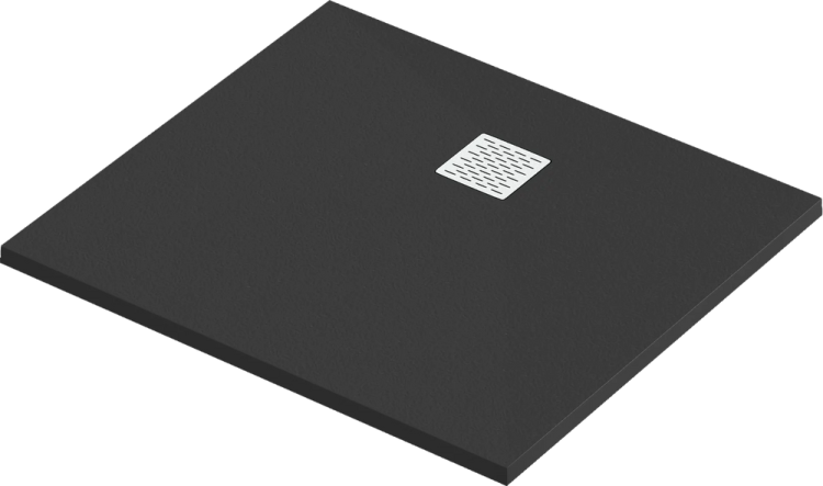 Поддон для душа Good Door Essentia 80x100, с сифоном, черный