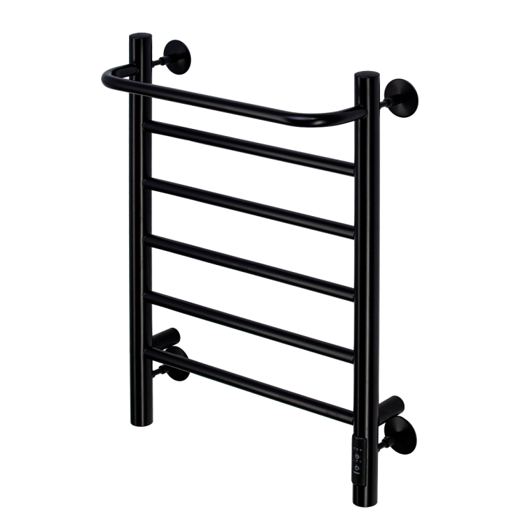 Полотенцесушитель электрический Comfysan Capri 012694 EC-6 60/40 с полкой, черный матовый