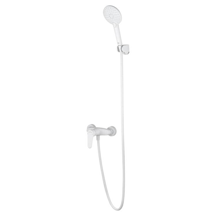 Смеситель для душа Wonzon & Woghand WW-AE3102-MW белый матовый