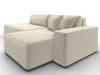 Диван угловой Лига Диванов Лига-079 134800 Бежевый фото 3