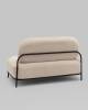 Диван Stool Group Стоун vd-dv-stone-cl-bone молочный, велюр рельефный фото 5